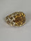 Bague 53 Bague ARFAN or jaune citrine diamants 58 Facettes 5723