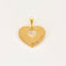 Pendentif POIRAY - Pendentif coeur en or jaune 58 Facettes 250133