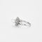 Bague 56 Bague or blanc perle akoya et diamants 58 Facettes