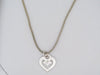 Collier collier pendentif O.J. PERRIN coeur legendes mm or 18k 7gr cordon cartier 58 Facettes 265101