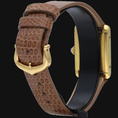 Montre Cartier Montre Tank Vermeil 58 Facettes MT43326