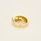 Bague 57 Bague jonc en or jaune 58 Facettes CAN1331X4