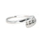 Bague 49 Bague Trilogie Or blanc Diamant 58 Facettes 4607369RV
