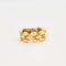 Bague 52 Bague en or 18k maille gourmette diamants 58 Facettes M8695