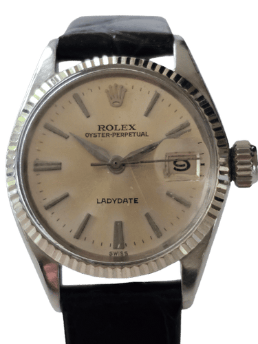Montre ROLEX - Montre Oyster Perpetual Ladydate 58 Facettes
