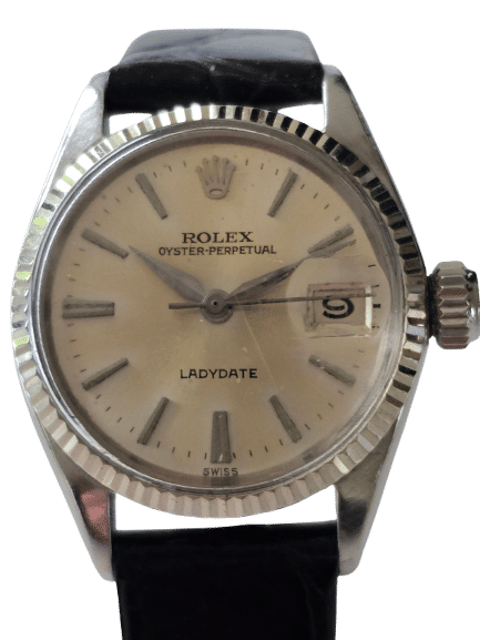 Montre ROLEX - Montre Oyster Perpetual Ladydate 58 Facettes