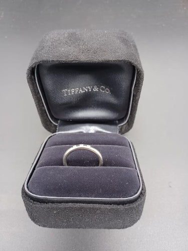 Bague Bague Tiffany & Co  Platine Diamants 58 Facettes