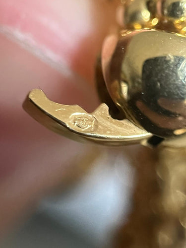 Collier Collier Cartier Draperie en or jaune 18 carats 58 Facettes D6