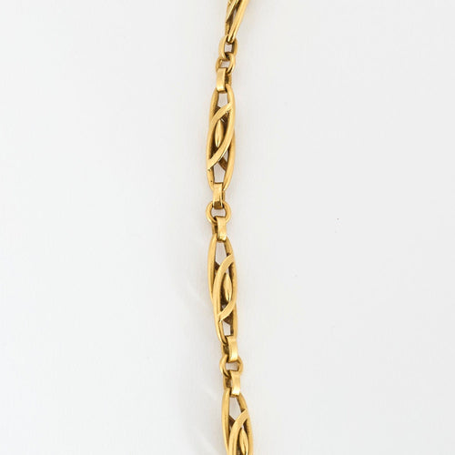 Montre Chaine de montre à gousset en or jaune 18K 58 Facettes