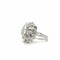 Bague Bague Fleur Or blanc et Diamants 58 Facettes 1.0000435/3