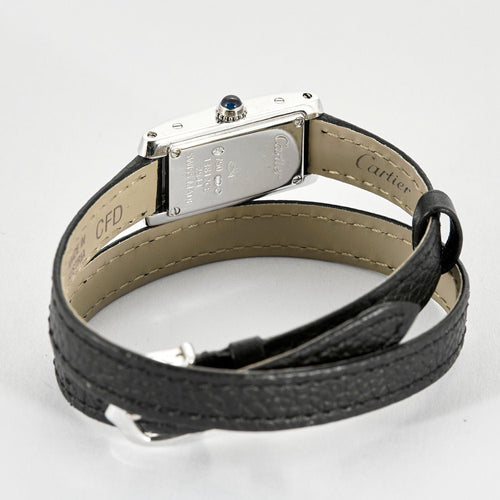 Montre CARTIER - Montre Tank Américaine Mini 58 Facettes