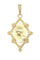 Pendentif Médaille vierge art-déco 58 Facettes 084981