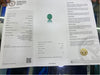 Gemstone Certificat Emeraude 6.15cts IGI 58 Facettes 514