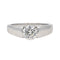 Bague 51 Bague Solitaire Or blanc Diamant 58 Facettes 3876021CN