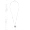 Collier Collier avec croix et diamants 58 Facettes 29901