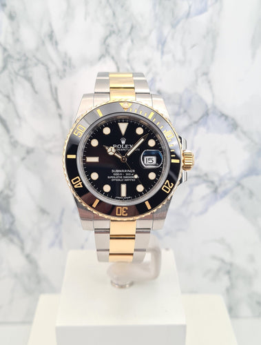 ROLEX Submariner Date 40 Or & Acier 58 Facettes 116613LN-1-1