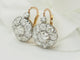 Boucles d'oreilles Boucles d'oreilles dormeuses en or jaune et diamants 58 Facettes 33424