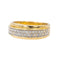 Bague 50 Bague Demi alliance Or jaune Diamant 58 Facettes 3140233CN