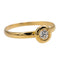 Bague 52.5 Bague Solitaire Or jaune Diamant 58 Facettes 2897409CN