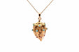 Collier CHAUMET - Collier pendentif or turquoises rubis 58 Facettes 25792 25759