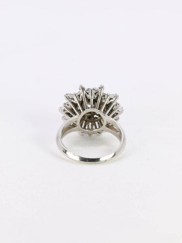 Vintage ballerina diamanten ring