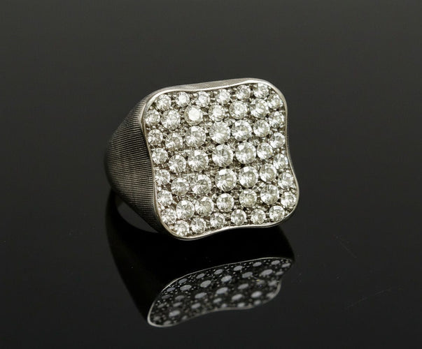 Bague Bague rose en diamant, années 1960 58 Facettes