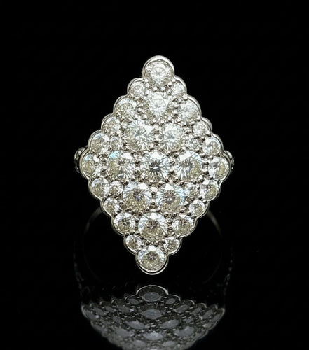 Bague Splendido Anello Romboidale con Diamanti 58 Facettes