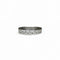Bague 54 Demie alliance en or blanc sertie de diamants 58 Facettes