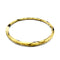 Bracelet SOHO 18K GOLD ENAMEL Golden Calligraphic Stripe Bangle Bracelet 58 Facettes