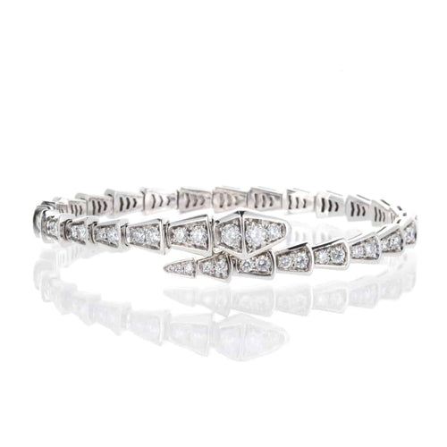 Bracelet Bulgari - Bracelet Serpenti Viper Diamants Medium 58 Facettes 2.17250