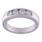 Bague 54 Bague en or blanc et diamants 58 Facettes G3695