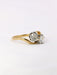 Bague 54.5 Bague toi et moi or jaune diamants 1 ct 58 Facettes J398