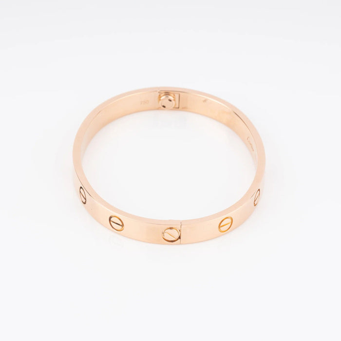 Bracelet Cartier - Bracelet Love Or Rose 58 Facettes