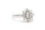 Bague 51 Bague contemporaine en or blanc sertie de diamants (+-0.88ct) 58 Facettes 21715
