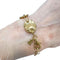 Bracelet Bracelet design contemporain du XXe siècle en or 18 kt - Marque Tous 58 Facettes Q231B