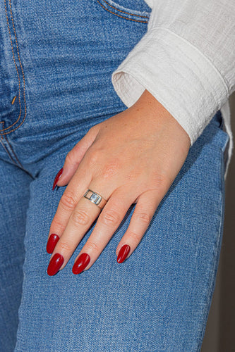 Bague 51 Dinh Van Bague Serrure Argent 58 Facettes 3100791CN