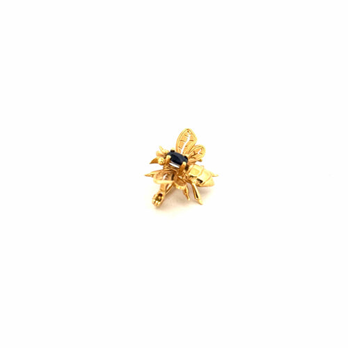 Broche Broche Abeille Or Jaune & Saphir 58 Facettes 3-BROF1-GS37642-2