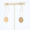 Boucles d'oreilles Pendants d'oreilles or jaune et médailles 58 Facettes 25-007