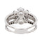 Bague 53 Bague Or blanc Diamant 58 Facettes 3083842CN