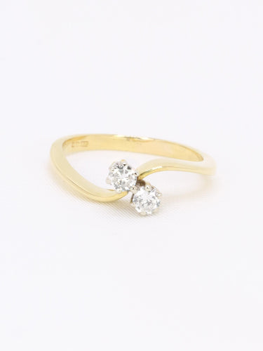 Bague 50 Bague vintage toi et moi diamants 58 Facettes 1CA0000010/1