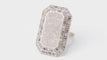 Bague 45.5 Bague Carolina BUCCI en or blanc et diamants 58 Facettes 32862