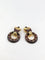 Boucles d'oreilles Boucles d’oreilles en or et Bois d’amourette 58 Facettes 521