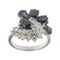Bague 52 Bague contraire avec diamants et saphirs 58 Facettes 35139