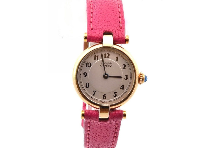 Montre Montre Must de Cartier vermeil 58 Facettes 27350