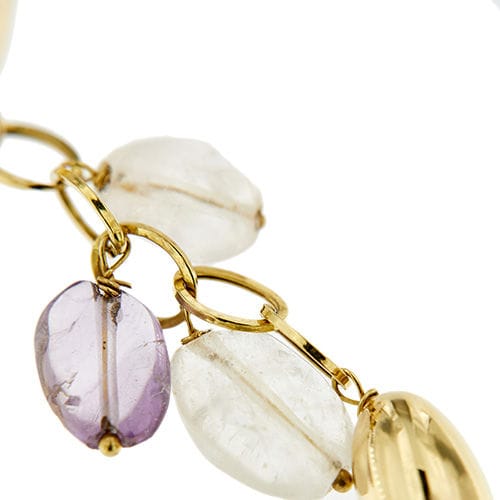 Boucles d'oreilles Boucles d'oreilles ornées de pierres précieuses 58 Facettes 29106