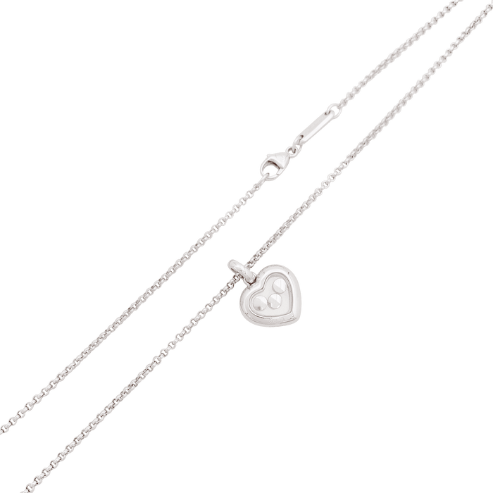 Collier Collier Chopard "Happy Diamonds Icons" or blanc, diamants. 58 Facettes 34236