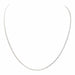 Collier Collier Maille cheval Or blanc 58 Facettes 3332356CN