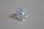 Bague Art Déco white gold and diamond ring 58 Facettes