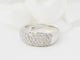 Bague 59 Bague jonc en or blanc et diamants 58 Facettes 33104