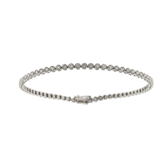 Bracelet Bracelet tennis avec diamants de 2,76 ct 58 Facettes